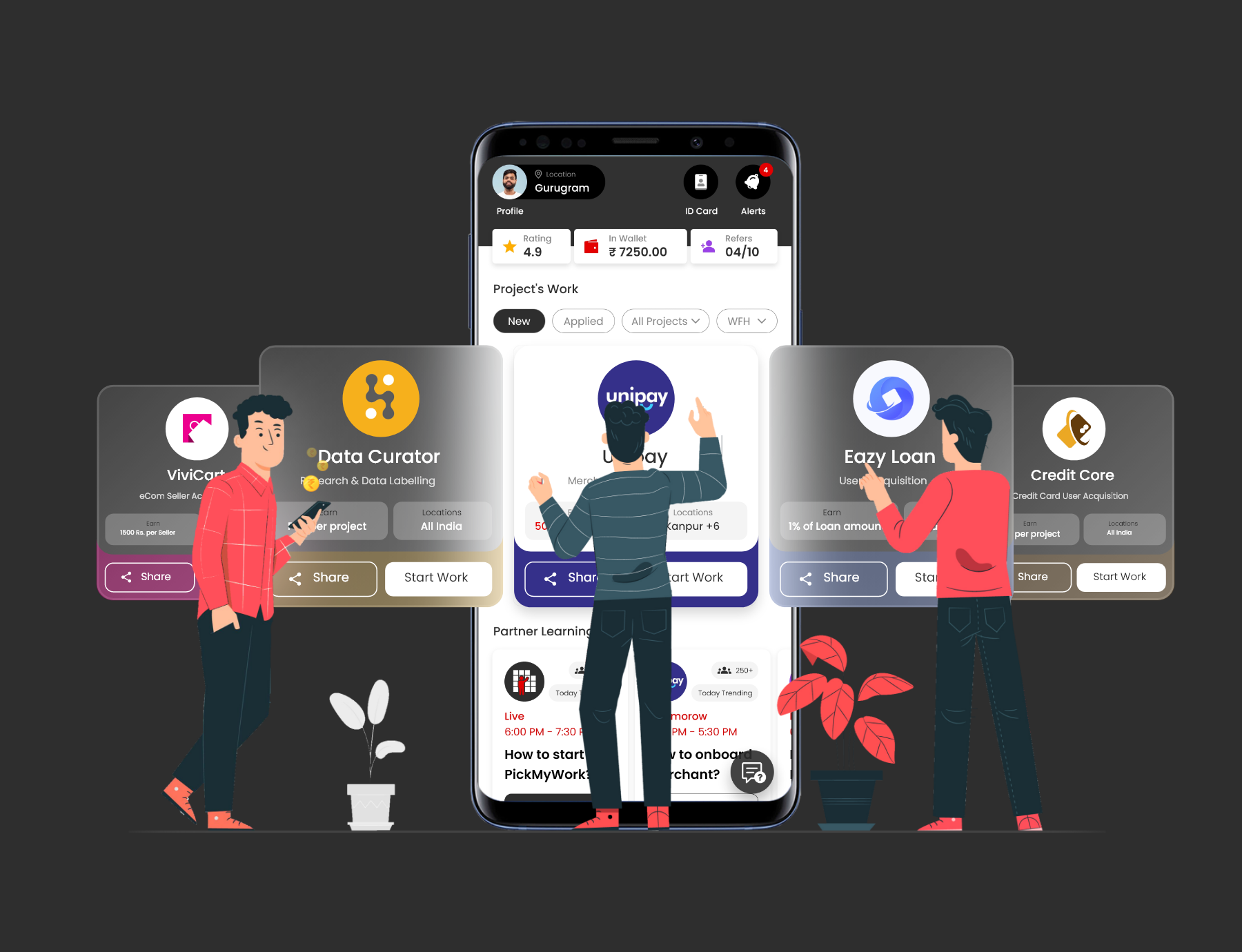 PickMyWork Sales PickMyWork Sales Home Banner