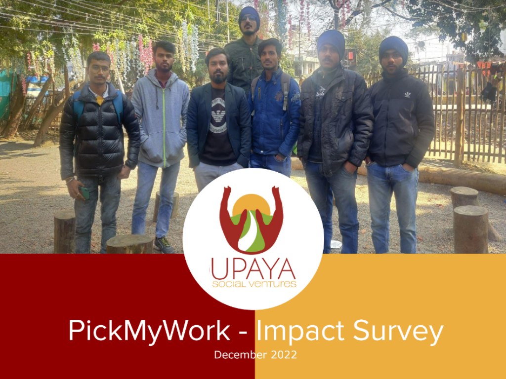 Life of PickMyWork Sales Partners – Impact Survey